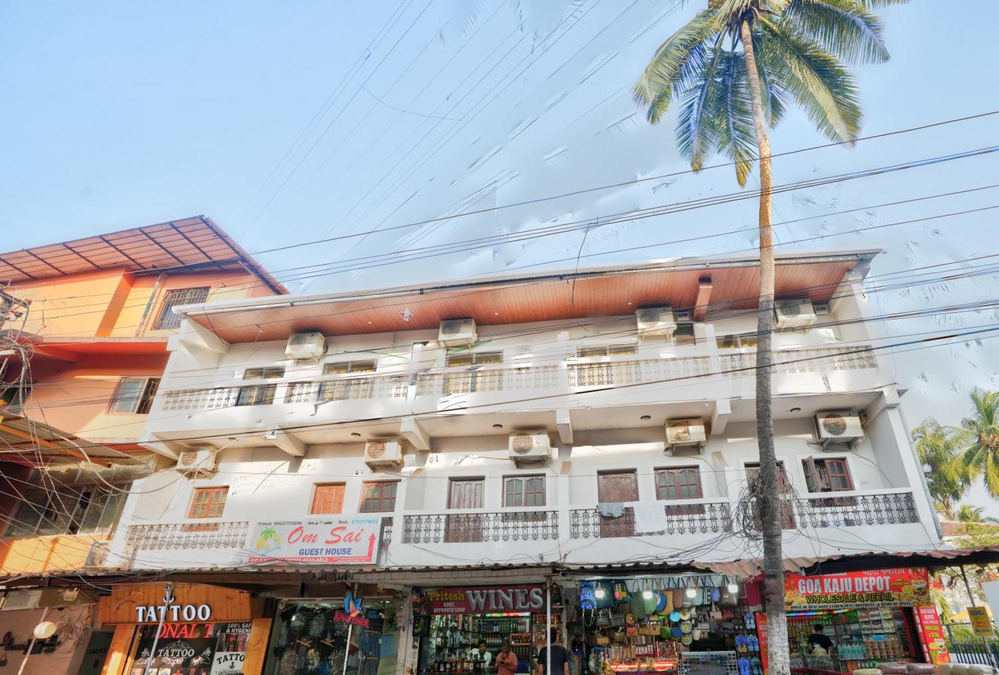 Om Sai Guest House Calangute Ngoại thất bức ảnh